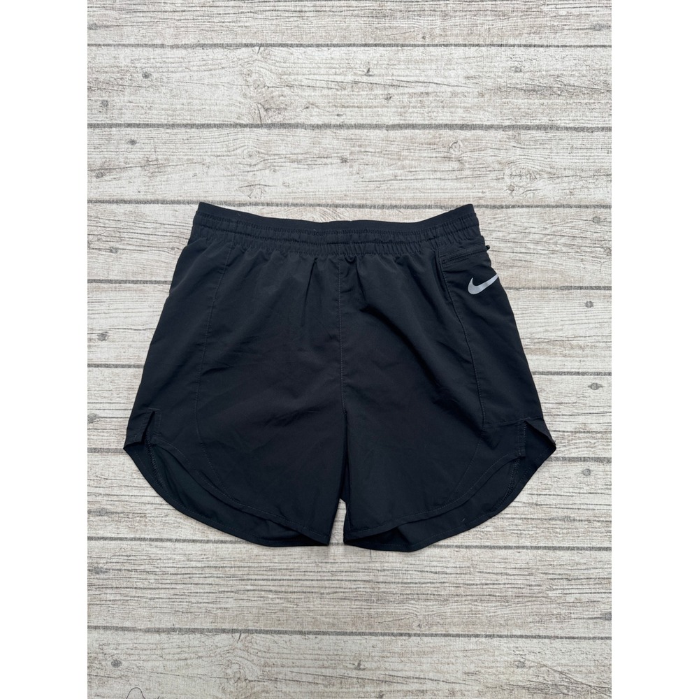Nike Running Shorts Women's XS Black Swoosh Dri-FIT Athletic Workout Sportswear